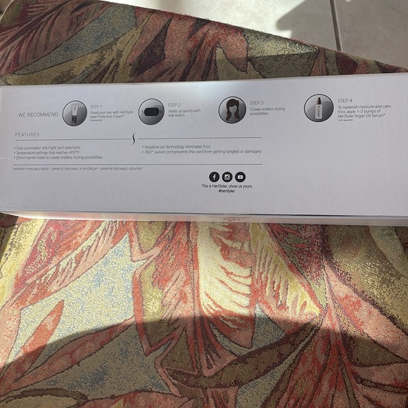 Herstyler rotating curling iron new inbox - Picture 5 of 10